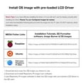 thumbnail image 2 of Hosyond 3.5 Inch 480x320 Touch Screen TFT LCD SPI Display Panel for Raspberry Pi A, B, A+, B+, 2B, 3B, 3B+,4B,5, 2 of 5