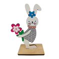 thumbnail image 1 of 8 Conejo de Pascua de madera Adorno Decoración de mesa Diy Huevos de conejito Artesanía Suministros para fiestas en el hogar esquí esquí Gafas de esquí, 1 of 5