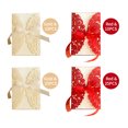 thumbnail image 2 of Labymos 25PCS Hollow Out Wedding Invitations Cards with Envelopes Bowknot For Wedding Bridal Shower Engagement, 2 of 8