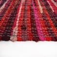 thumbnail image 2 of KLAVATE Striped Rag Rug Hand Woven & Reversible for Living Room Chindi Rug, 2 of 5
