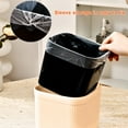 thumbnail image 5 of under $5 Fufafayo Kitchen Trash Can with LidSmall Garbage Can Compost Bin Countertop, Under Sink Indoor Trash Bin for Kitchen, Bathroom, Cabinet Trash Can Hanging, 5 of 8