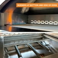 thumbnail image 6 of Flame King Propane Gas Pizza 13-inch Food Outdoor Oven for Camping, Backyard, Tailgating, 6 of 11