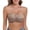 AA-Brown, variant on Womens Bras qinhaie Women's Strapless High Support Lace Bra, Comfortable Breathable Wireless, Non-Slip Stay Up Bandeau Brown Bra