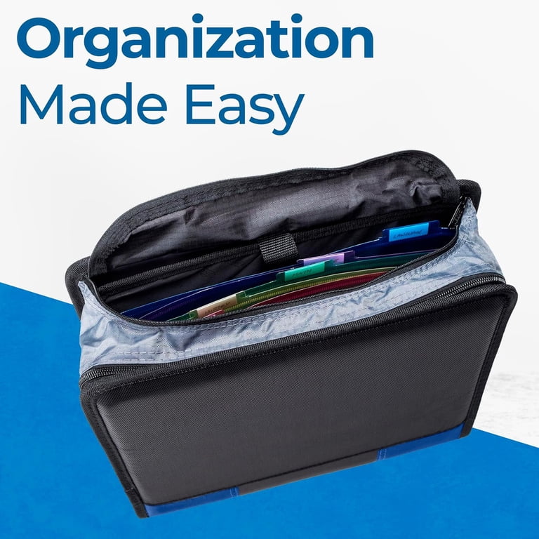 Case-it Dual-301 Multi Expandable School Binder - 2 Inch D-Rings
