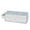 Blue, variant on Pencil Case, Makeup Bag Organizer, Small Cosmetic Bags, Portable Travel Toiletry Bag with Handle Simple Accessories Storage Zipper Pouch White