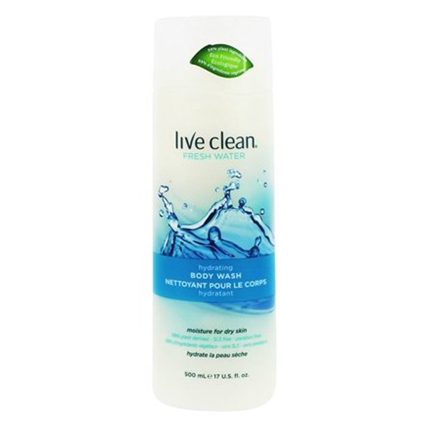 Hydrating Body Wash Fresh Water 17 fl. oz. by Live Clean (pack of 1