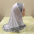thumbnail image 3 of Travelwant One Piece Slip-On Leopard Zebra Pattren Muslim Hijab Head cover, 3 of 7