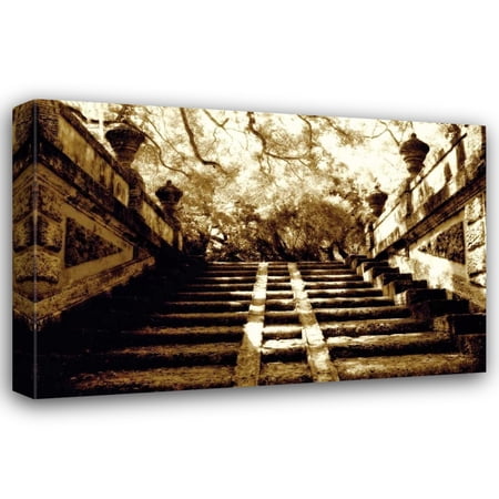 Alan Hausenflock 24x17 Gallery Wrapped Canvas Wall Art Titled - Vizcaya I