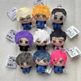 thumbnail image 3 of Blue Lock Mini Plush Toy Keychain 10cm Nagi Backpack Charm Anime Peripheral Cute Stuffed Doll Birthday Gift Desk Decoration, 3 of 6