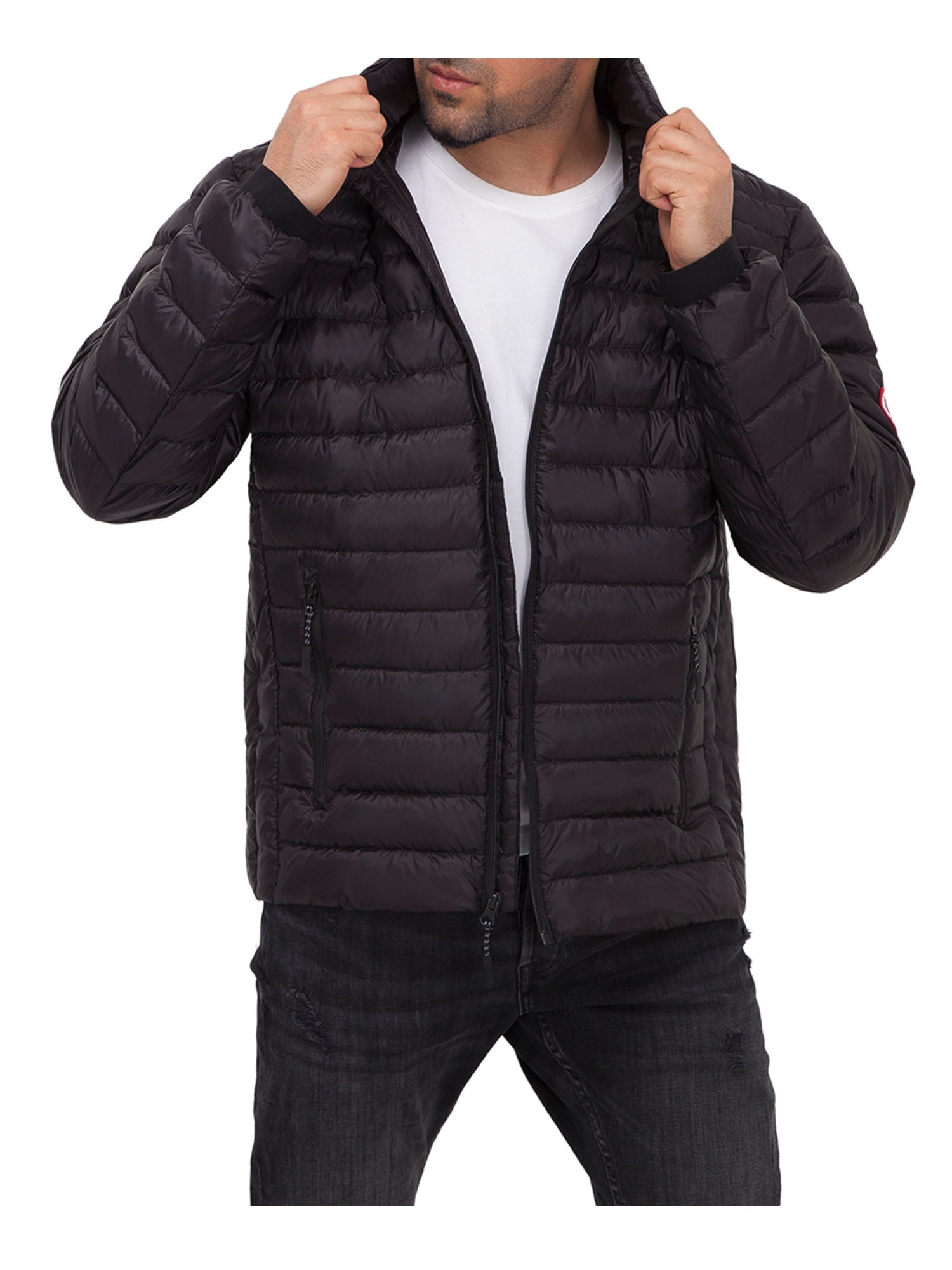 Rokka&Rolla Men's Ultra-Light REAL Jacket Packable Puffer - Walmart.com