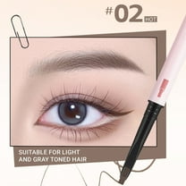 Kokovifyves Natural Slim Waterproof Sweat Proof and Not Easily Smudged Eyebrow Pencil