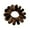 Coffee, variant on Stylish Cheetah Print Scrunchies Hairband Lightweight Easy Carry Multipurpose Hair Tie Stretchy Phone Rope Hair String