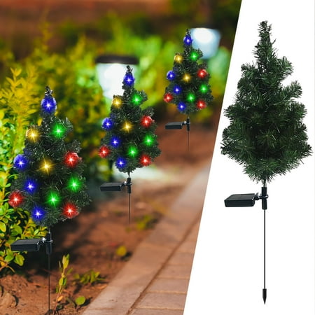 

Egooesam Christmas In July Christmas Decorations Outdoor Christmas Decorations Solar Christmas Garden Lights Multicolor Solar Christmas Tree Lights Christmas Lights Christmas Decor