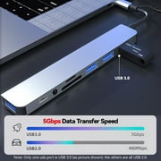 DYTTDG HUB-058 USB C Dual Display Laptop Docking Stations
