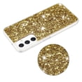 thumbnail image 5 of For Samsung Galaxy A05S Case,Cute Glitter Bling Twinkle Stardust with Drop Protection Shockproof Soft TPU Slim Flexible Phone Case Girls/Women Protective case for Samsung A05S,Gold, 5 of 6