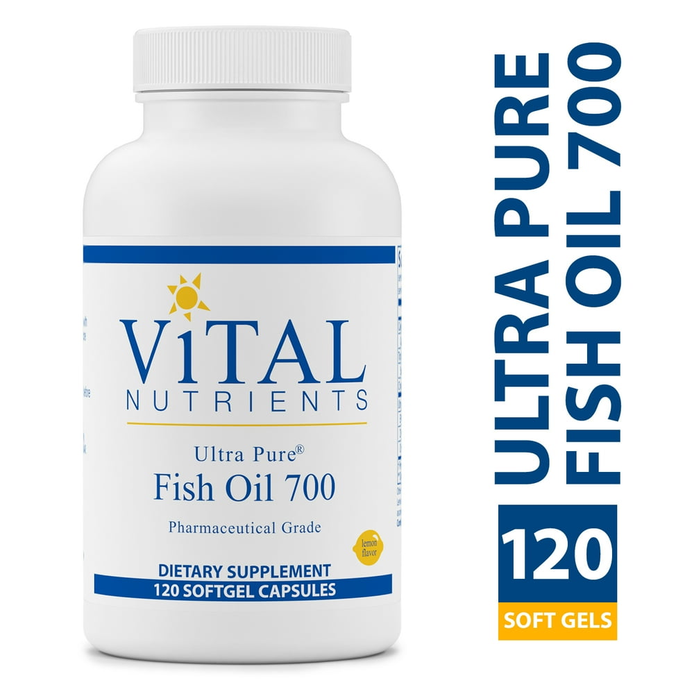 Vital Nutrients Ultra Pure Fish Oil 700 (Pharmaceutical Grade) 120
