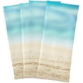 thumbnail image 3 of Kitchen Towels Summerbeach Starfish Pattern Cleaning Towel Absorbent Hand Towels Tea Towels for Home Restaurant Dish Clean 28" x 18", 6PCS, 3 of 7