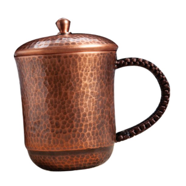 Taza de mango martillado, regalos para beber, taza de mulas de Moscú, taza de cerveza, taza de Masrapa hecha a mano para restaurante, Bar y 350ml un