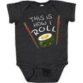 thumbnail image 3 of Inktastic This is How I Roll Cute Sushi Boys or Girls Baby Bodysuit, 3 of 5