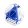 thumbnail image 2 of fastboy Fruit Plastic Stainless Vegetable Parer 3 -in -1 Household Kitchen Peeling Tool Blue 1Set, 2 of 6