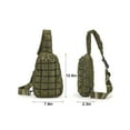 thumbnail image 3 of Deago Small Puffer Sling Bag for Women Quilted Fashion Waist Packs Puffy Crossbody Bag Fanny Pack Chest Bag for Travel (Brown), 3 of 9