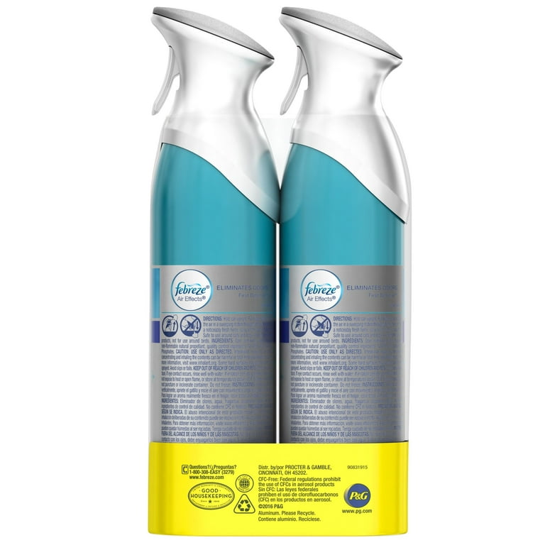 Febreze AIR 8.8 oz. Heavy-Duty Crisp Clean Air Freshener Spray (2