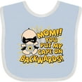 thumbnail image 3 of Inktastic Mom You Put My Cape on Backwards&reg; Boys or Girls Baby Bib, 3 of 4