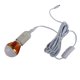 thumbnail image 2 of E27 Spiral Ball LED Bulb Solar White Light for Camping Tent 12V 5W with 3 Meters DC Cable, 2 of 3