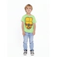 thumbnail image 3 of Teenage Mutant Ninja Turtles Toddler Graphic Crewneck Tee with Short Sleeves, Sizes 12M-5T, 3 of 6