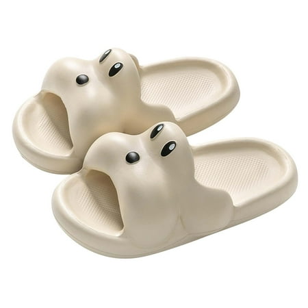 

Up to 30% off!Kukoosong Flat Sandals for Women Mens Cute Slippers Super Soft Breathable Anti-Slip Bedroom Home Slippers Women Sandals Khaki 44-45