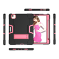 thumbnail image 4 of Pour iPad Air 4 10.9 Pouces 2020 Housse, Étui Robuste Résistant aux Chocs avec Support de Stylo Intégré pour Apple iPad Air 4 10.9 Pouces (Noir+rouge), 4 of 4