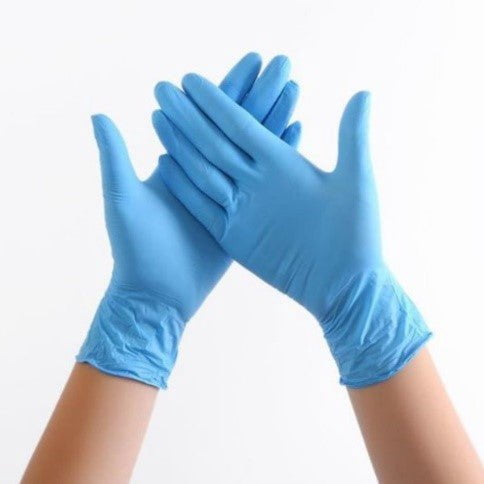 AP Medicals Diamond Blue 3.5 mil Nitrile Exam Glove, Case of 1000 (IF35)