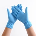 thumbnail image 2 of AP Medical Supply Diamond Blue Nitrile Exam Gloves 3.5 mil – Powder-Free, Latex-Free, Case of 1000 (IF35), 2 of 5