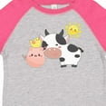 thumbnail image 4 of Inktastic Fun Farm Animals Cow, Pig, Chick Boys or Girls Toddler T-Shirt, 4 of 5
