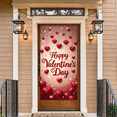 thumbnail image 5 of LUUFILx Valentine's Day Banner Backdrop Romantic Decorations Heart Design Wedding Party Photo Background Celebration Event Decor Supplies, 5 of 8