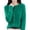 Green, variant on Cardigan Sweaters for Women Button Down Cardigans Long Sleeve Crew Neck Cozy Sweater Top Warm Soft Tops Outwear OIOLOYJM Mint Green L