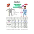 thumbnail image 3 of weVSwe Toddler Boy Swimsuit 0-3Years -UPF 50+ Rash Guard Baby Swimsuit with Crotch Zipper kids swimsuits, 3 of 8
