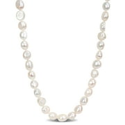 Everly Women's 9-10mm Cultured Freshwater Pearl Strand Endless Necklace