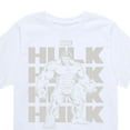 thumbnail image 3 of Marvel Hulk - Monochrome - Toddler And Youth Short Sleeve Graphic T-Shirt, 3 of 5