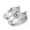 czb# Silver28, variant on CUZIBR Toddler Baby Girls Sandals Sparkly Sequins Cute Bow Mary Jean Princess Shoes Floor Barefoot Non- Walking Sandals Flat Soles Summer Lightweight Comfortable Casual Footwear ,Gold,0-6 Months