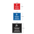 thumbnail image 6 of Signs ByLITA Square Emergency Shower Door or Wall Sign | Spanish Bilingual Business and Office Signs (Red) - Large, 6 of 8