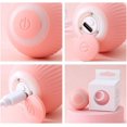 thumbnail image 3 of BEMS-1pcs (rosa) pelota inteligente para gatos, juguete interactivo para gatos, 360 grados, 3 of 5