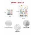 thumbnail image 7 of Easter Bunny Kitchen Dish Towels for Drying Dishes Set of 3, Spring Watercolor Polka Dot Flower Plaid Waffle Weave Microfiber Hand Tea Bathroom Towels Quick Dry & Absorbent Towel 15.7x23.6, 7 of 7