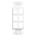 thumbnail image 2 of LEVITON 41646-W 6-Port QuickPort(R) Decora(R) Platform, 2 of 2