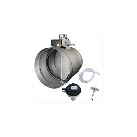 - Broan MD6TU 6 Inch Make-Up Air Slave Damper with Pressure Sensor Kit