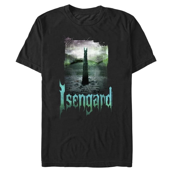 Mens The Lord of the Rings Isengard Fortress T Shirt