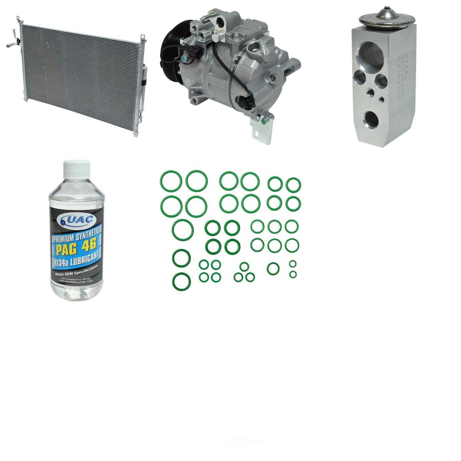 Uac Kt 1291B A/C Compressor And Component Kit Fits select: 2008-2010 INFINITI M35