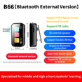 thumbnail image 2 of Reproductor MP3 Pmjebe portátil de 32 GB con Bluetooth y altavoz negro, 2 of 9