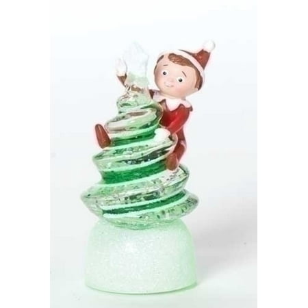 Clearance Elf On The Shelf Elf On The Shelf Swirl Tree - Elf on the Shelf Guardian Fairy Pixie 34979Made of resin and plastic By The Elf on the Shelf ()