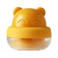 thumbnail image 1 of HILABEE Cosmetic Egg Storage Box Makeup Sponge Container Elegant Appearance Accessory Yellow, 1 of 9